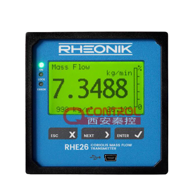 RHE26德国RHEONIK机架/表盘安装多功能科氏力质量流量变送器