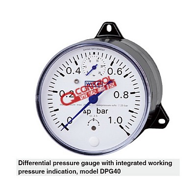 德国威卡带压力显示的差压表DPG40替代702.01.100